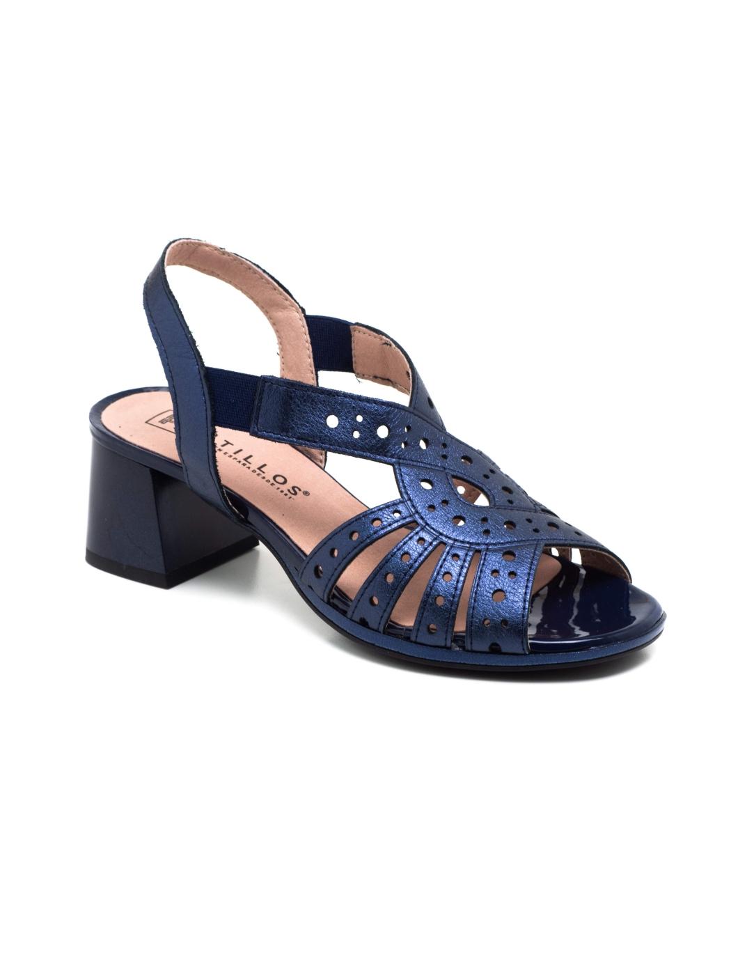 Sandalia Mujer Pitillos 10530 Marino