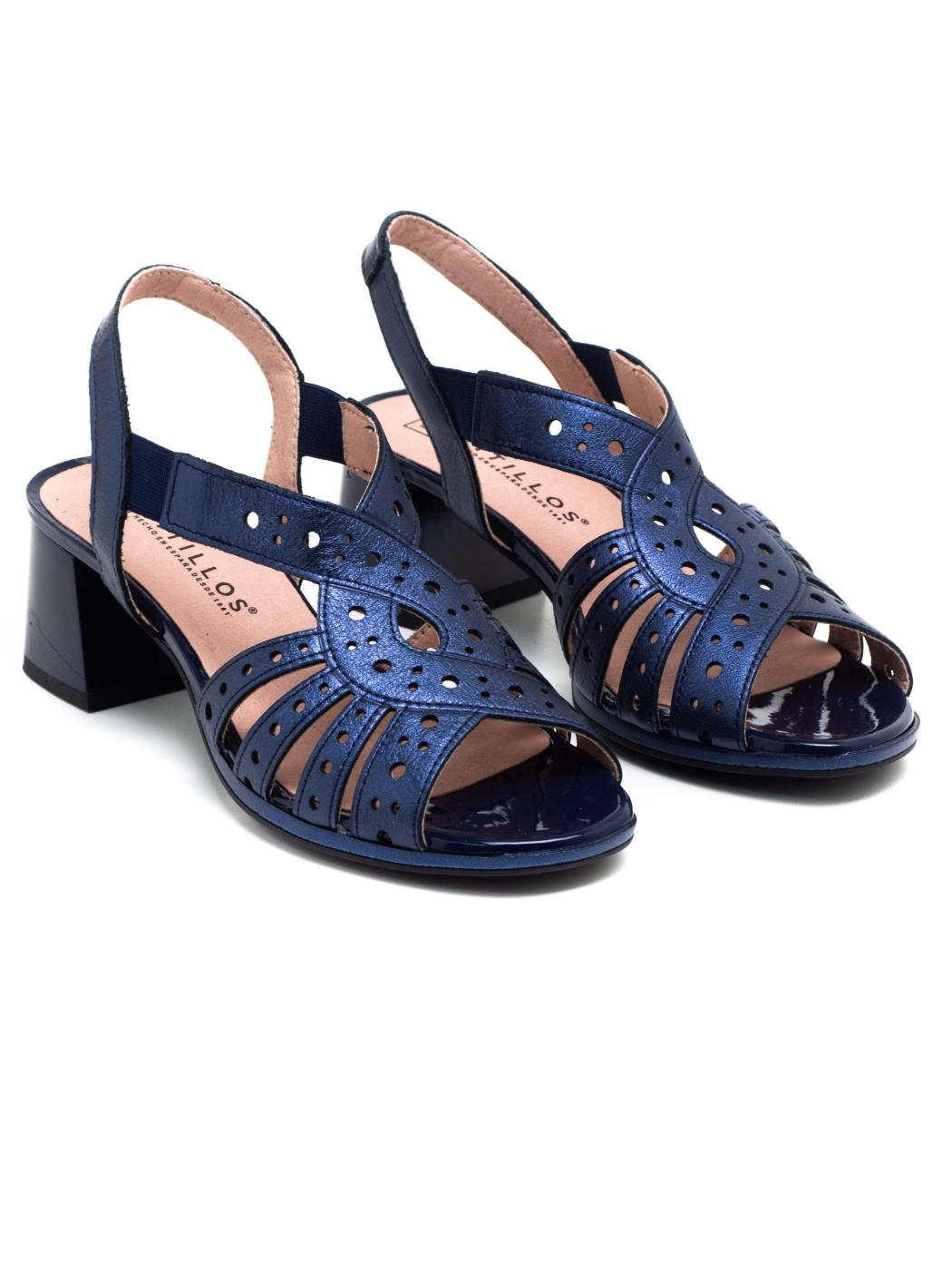 Sandalia Mujer Pitillos 10530 Marino