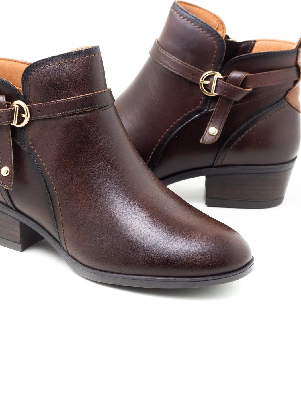 Botines Mujer Pikolinos Daroca W1u-8901C1 Caoba