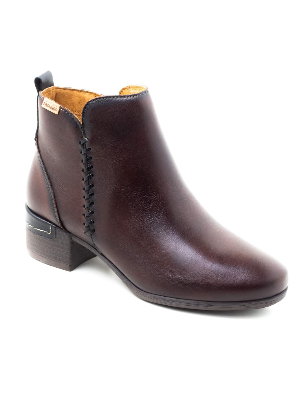 Pikolinos Malaga W6W-8950 granate para mujer.