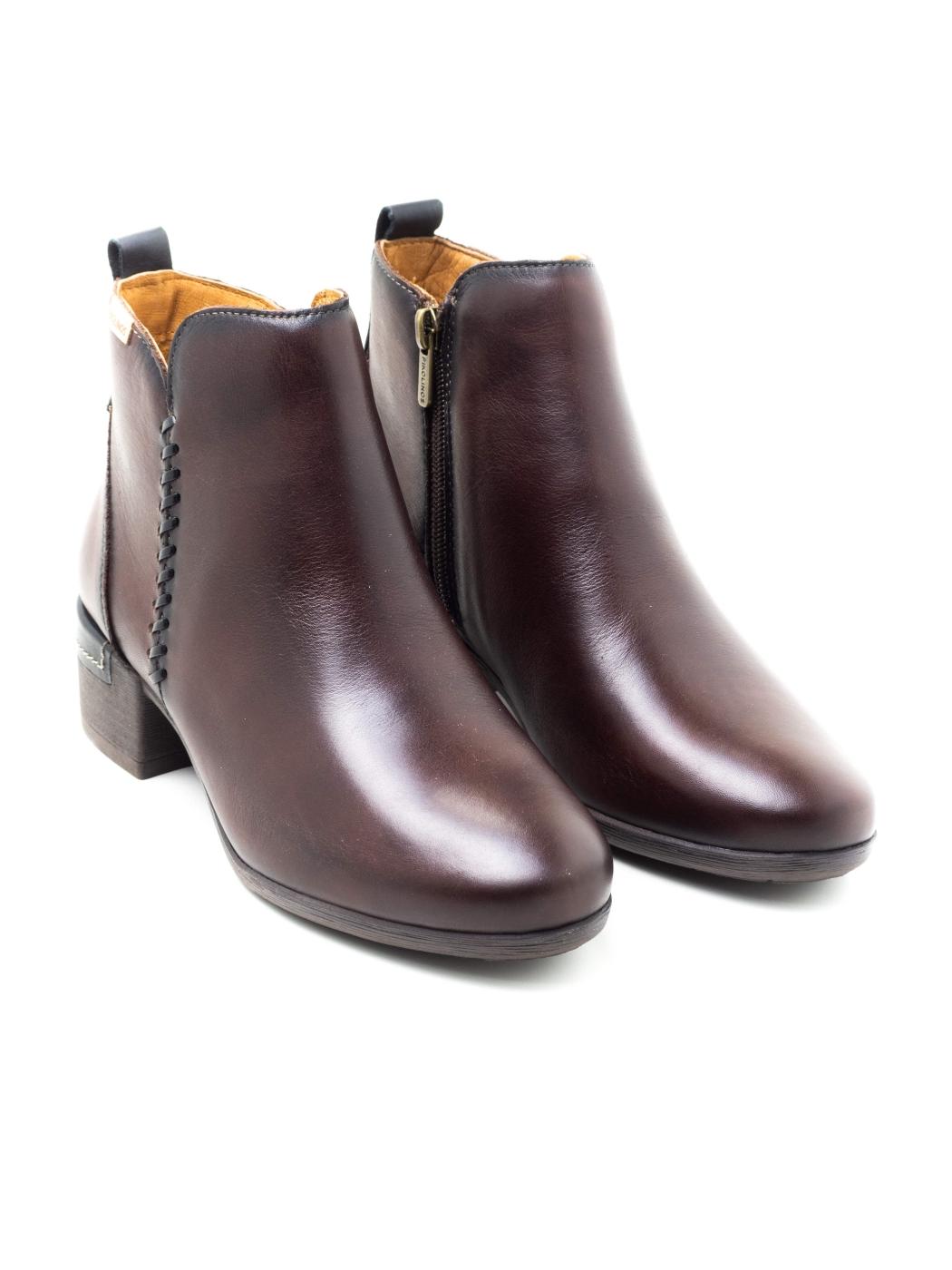 Botín Mujer Pikolinos Málaga W6e-8950 Caoba