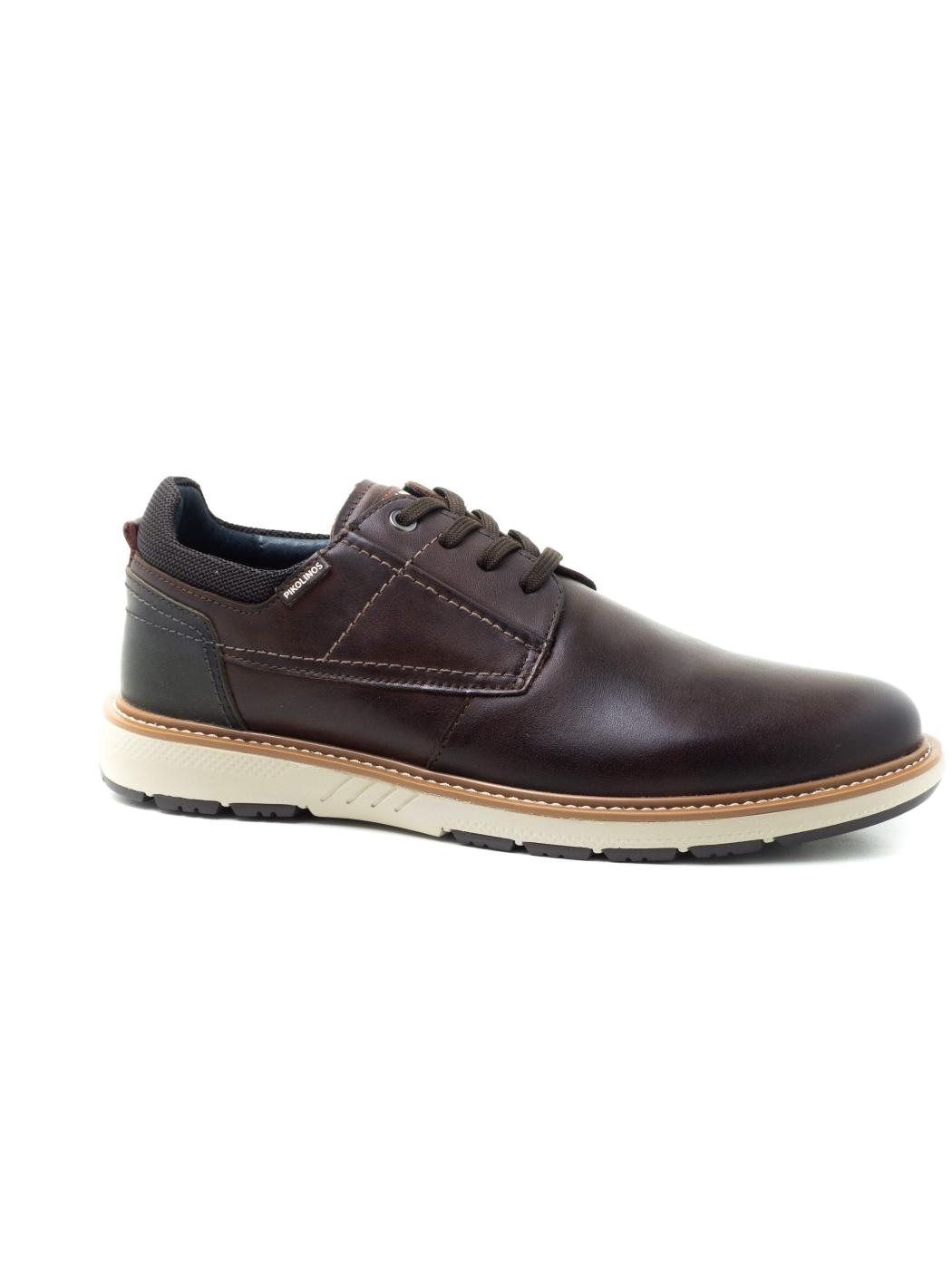 Zapatos Cordones Pikolinos Bilbao M8D-4292c1 marrón Hombre.