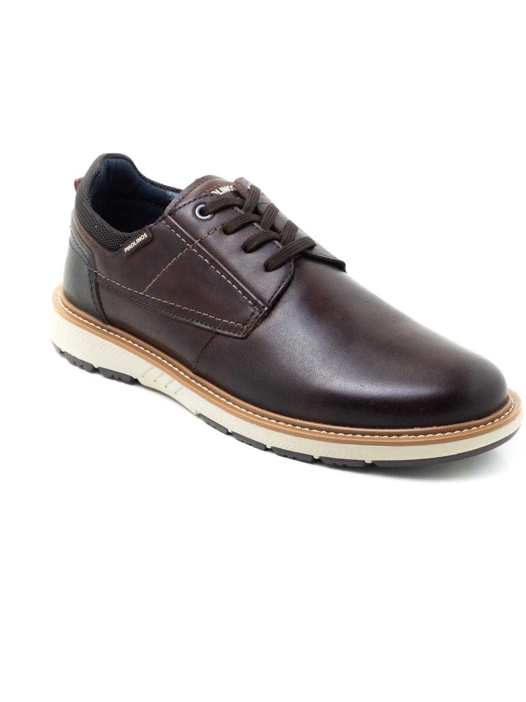 Zapatos Cordones Pikolinos Bilbao M8D-4292c1 marrón Hombre.