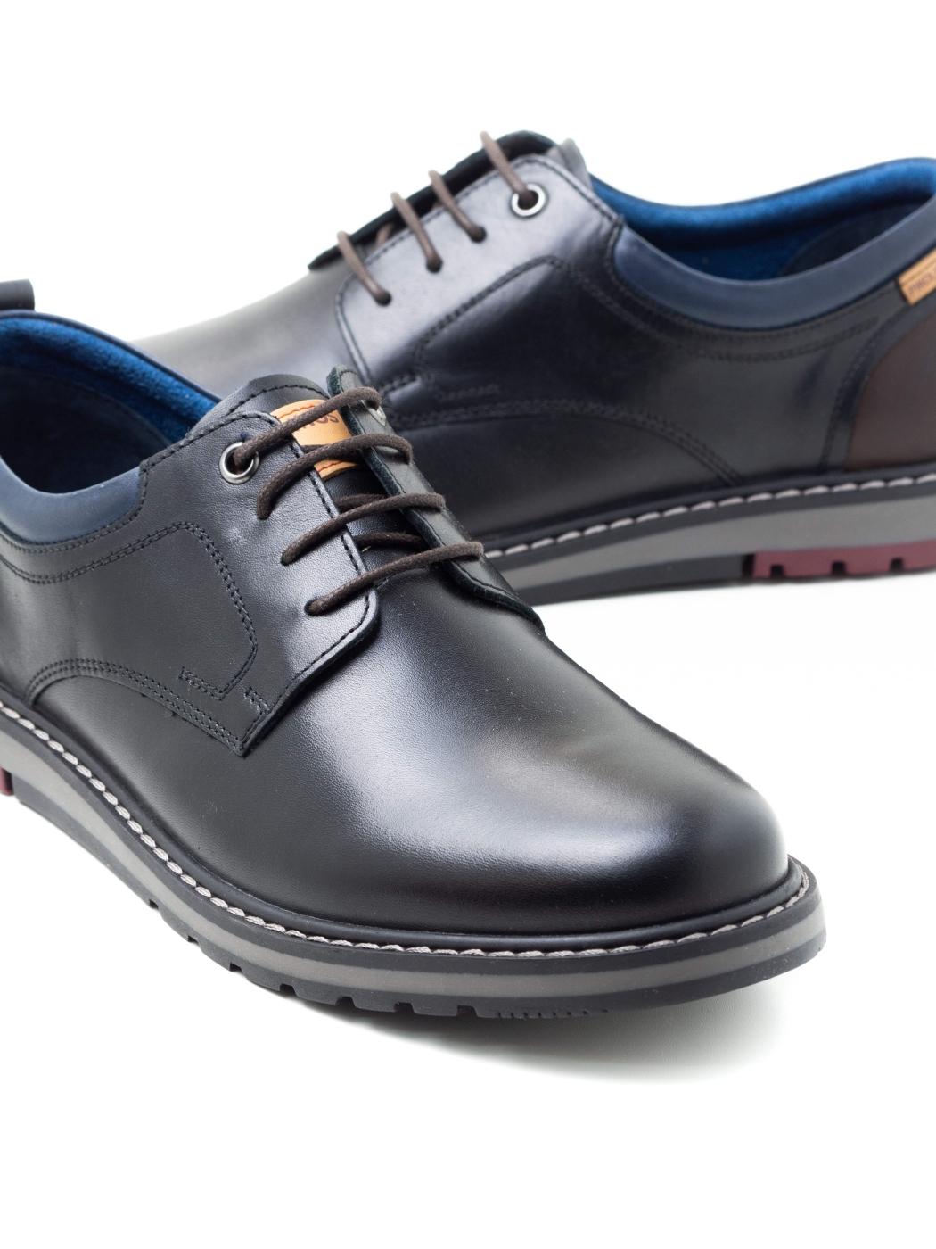 Zapato Hombre Pikolinos Berna M8j-4183c1 Negro