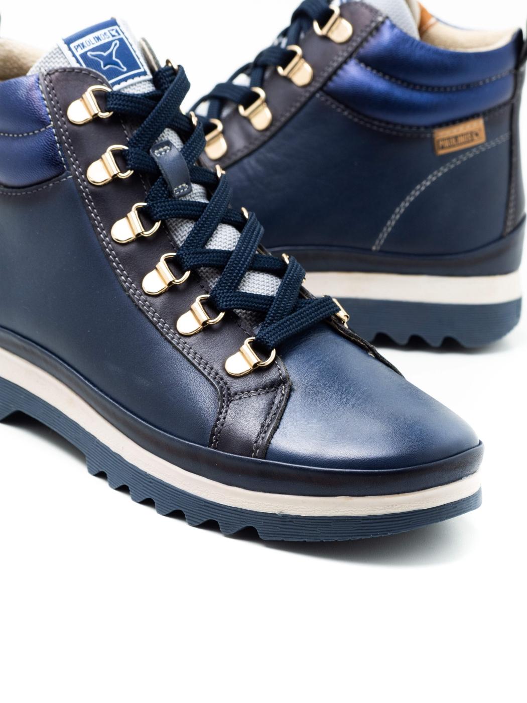 Botines Mujer Pikolinos Vigo W3w-8564c5 Marino