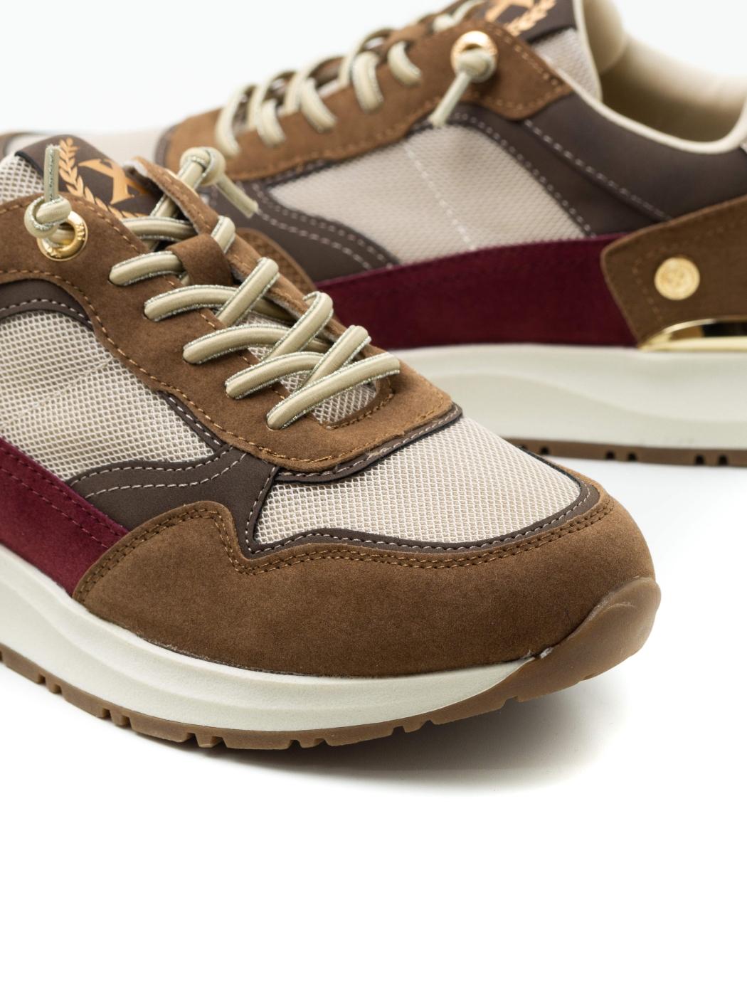 Sneaker Mujer Xti 14442 Taupe
