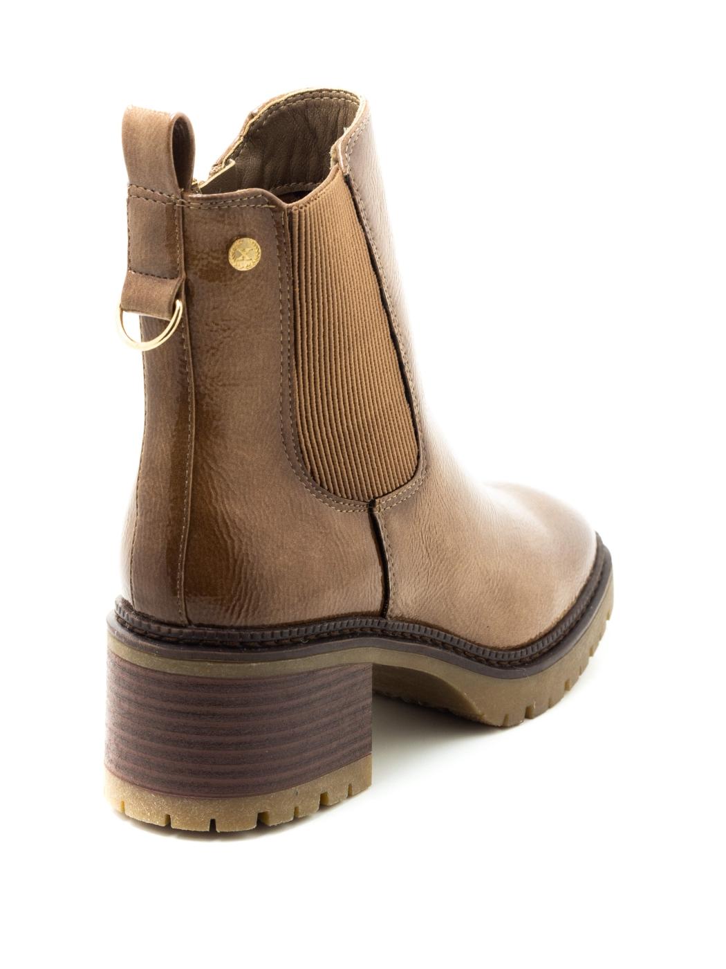 Botines Chelsea Mujer Xti 144277 Taupe