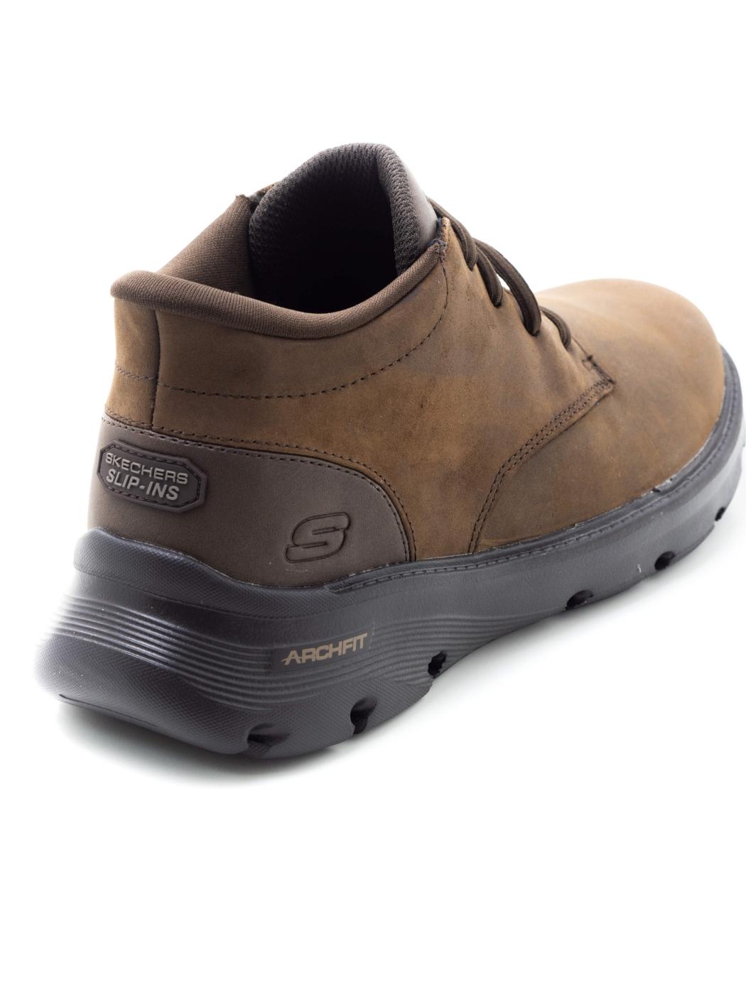 Botines Hombre Skechers 205514 Marrón