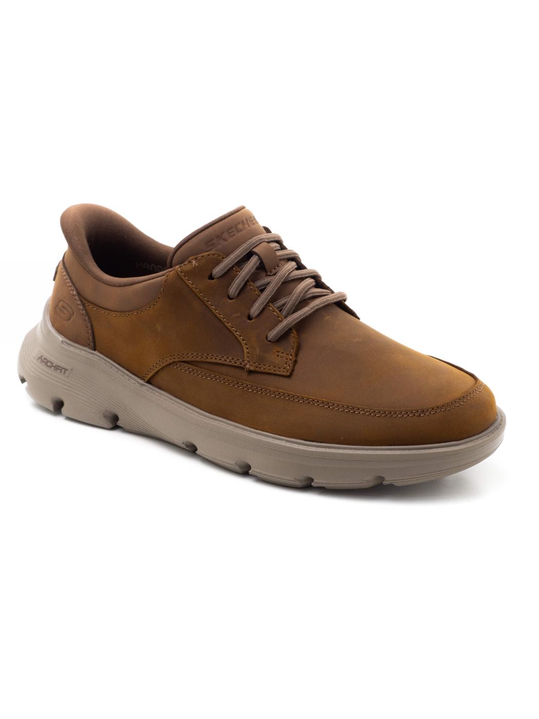 Zapato Hombre Skechers 205517 Cuero