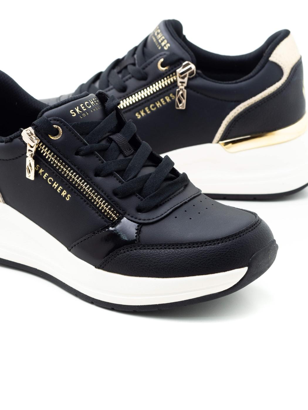 Zapatilla Mujer Skechers Billion 2 Negro