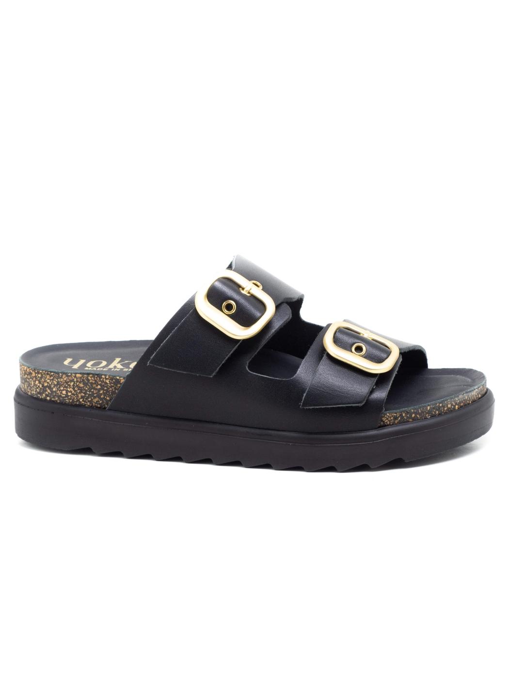 Sandalia Mujer Yokono Tunez-130 Negro