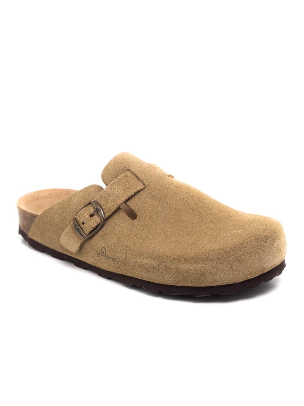 Zueco Mujer Yokono 599 Tostado
