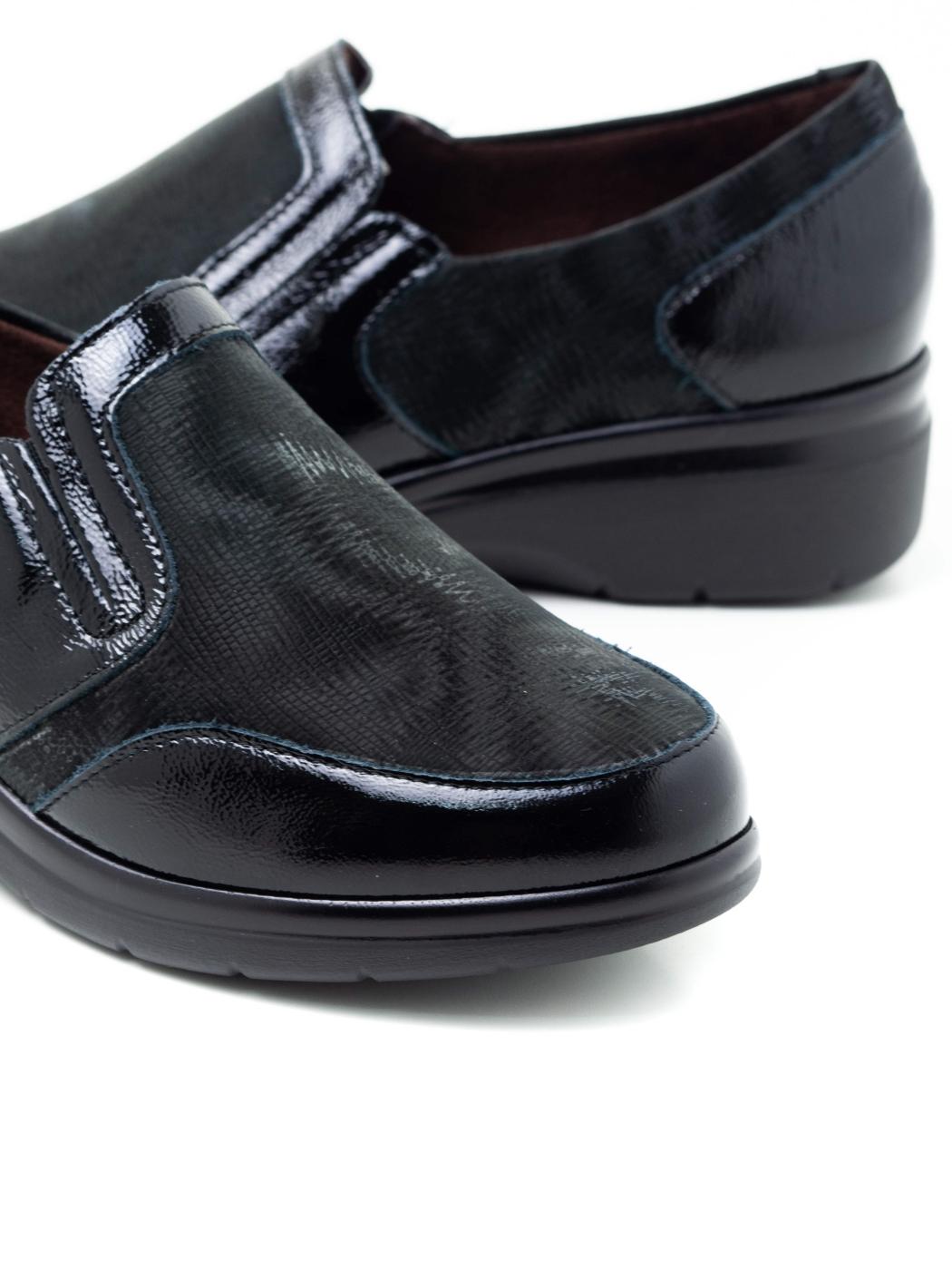 Mocasines Mujer Pitillos 10720 Negro
