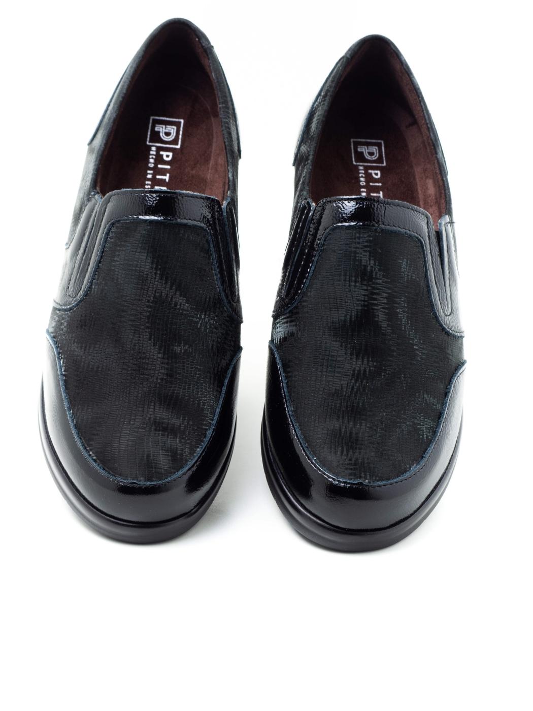 Mocasines Mujer Pitillos 10720 Negro