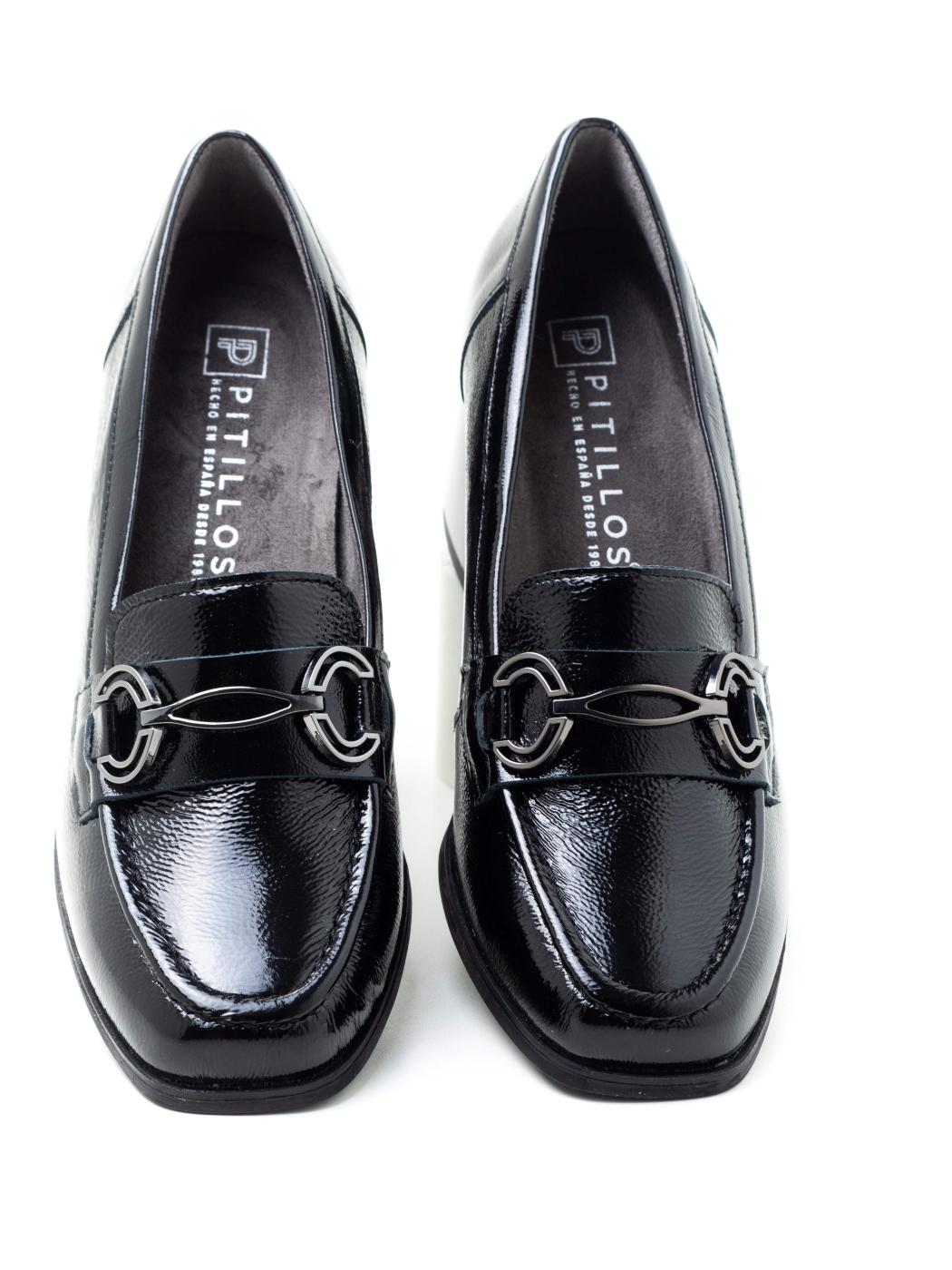 Mocasín Mujer Pitillos 10832 Negro