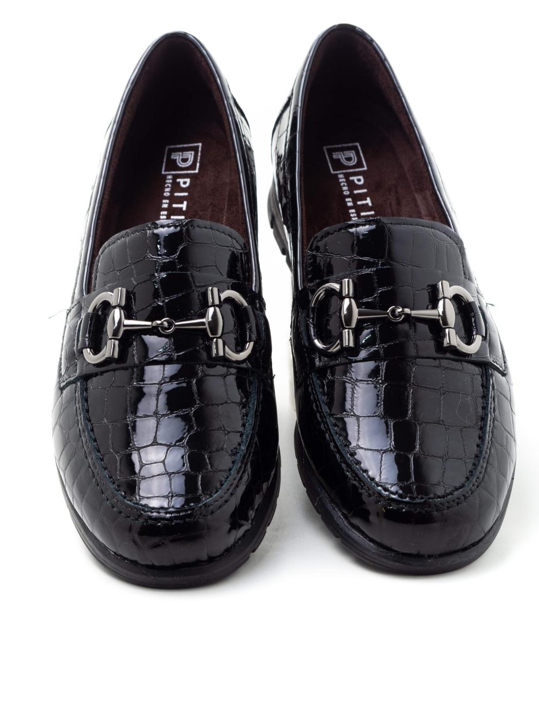 Mocasines Mujer Pitillos 20201 Negro