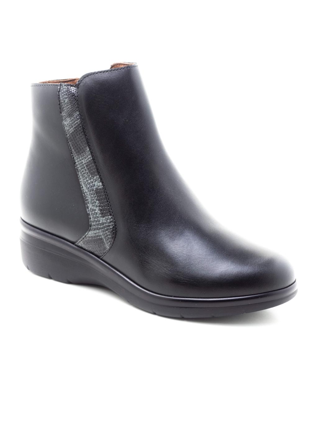 Botines Pitillos 10725 Negro para Mujer 