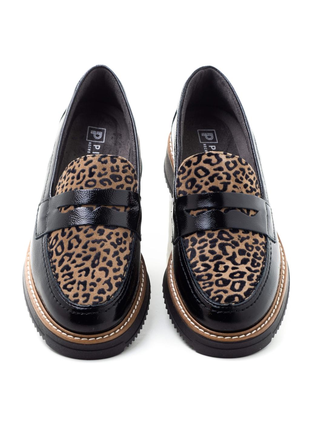 Mocasines Mujer Pitillod 10762 Negro