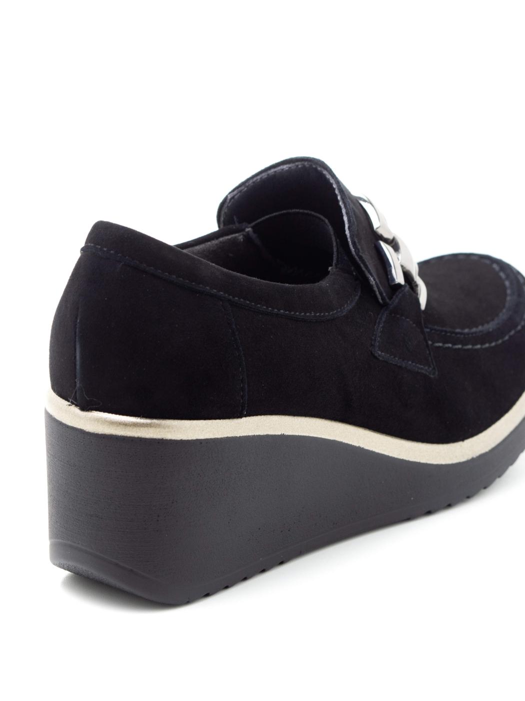 Mocasines Pitillos Mujer 20236 Negro