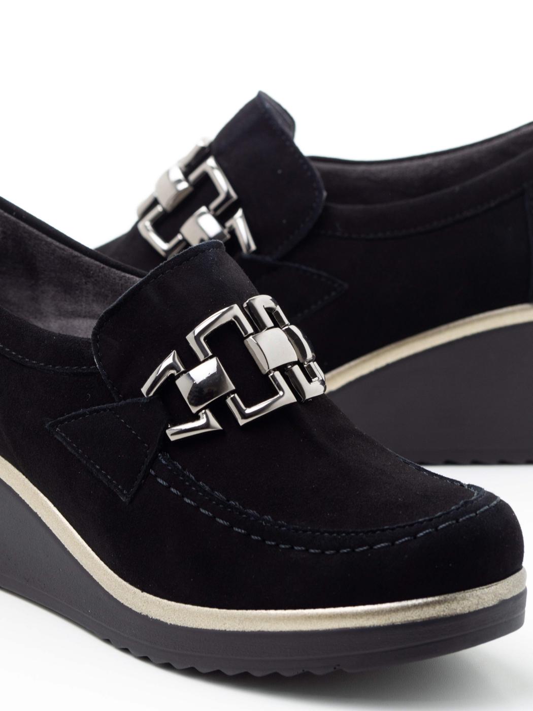 Mocasines Pitillos Mujer 20236 Negro