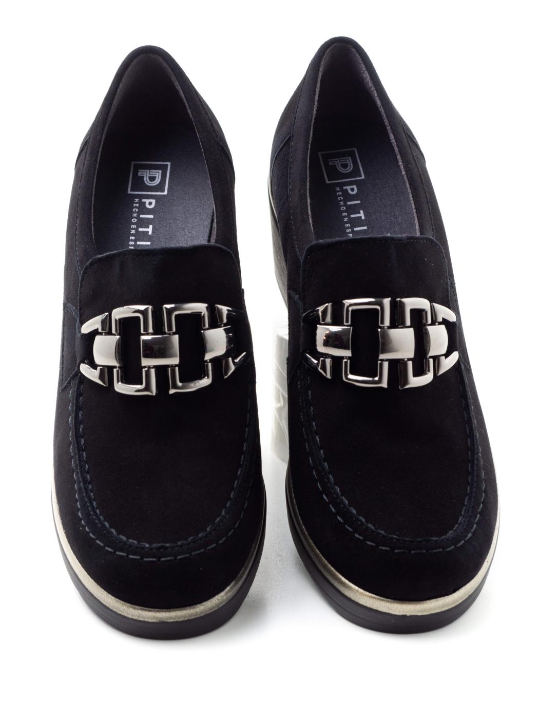 Mocasines Pitillos Mujer 20236 Negro