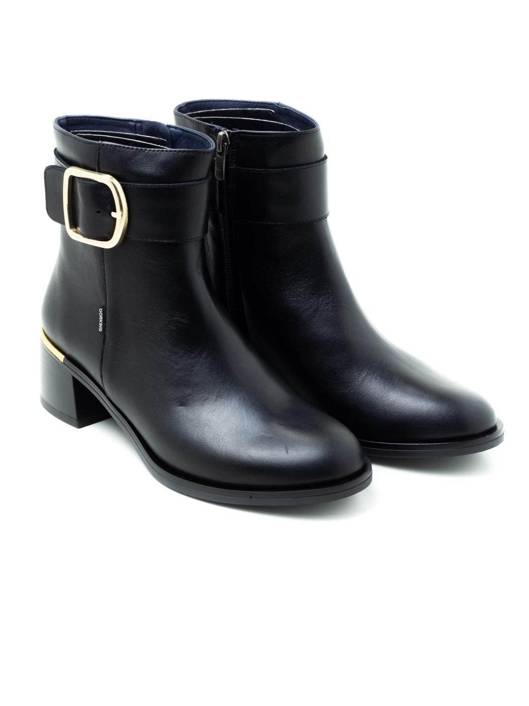 Botines Mujer Dorking D9603 Negro