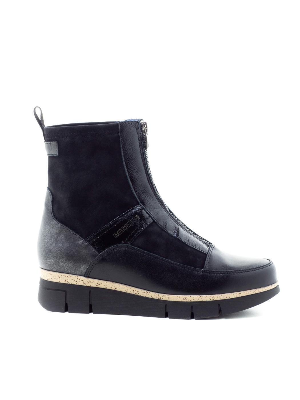 Botines Dorking D9331 para Mujer en Negro 