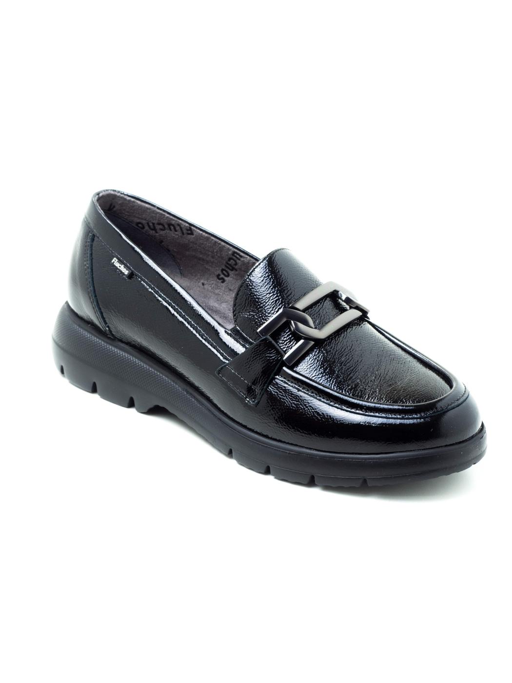 Mocasines Mujer Fluchos F1794 negro Mujer.