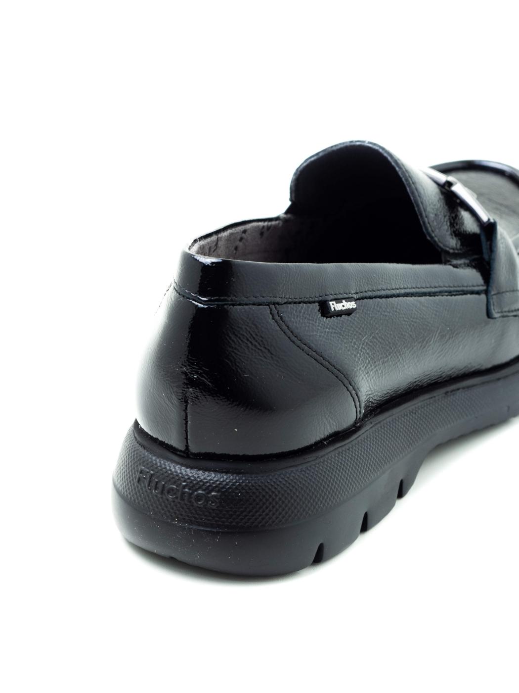 Mocasines Mujer Fluchos F1794 Negro