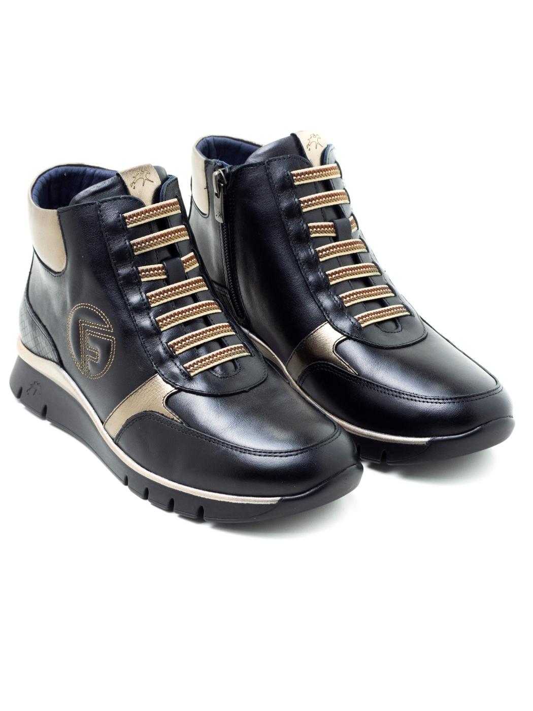 Botines Mujer Fluchos F2077 Negro