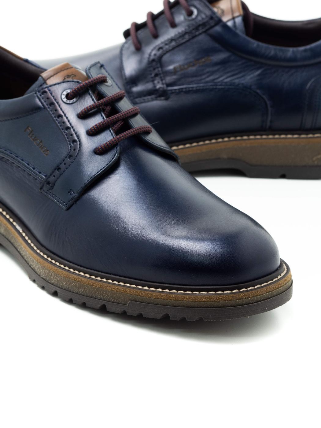 Zapato Hombre Fluchos F2319 Azul Marino