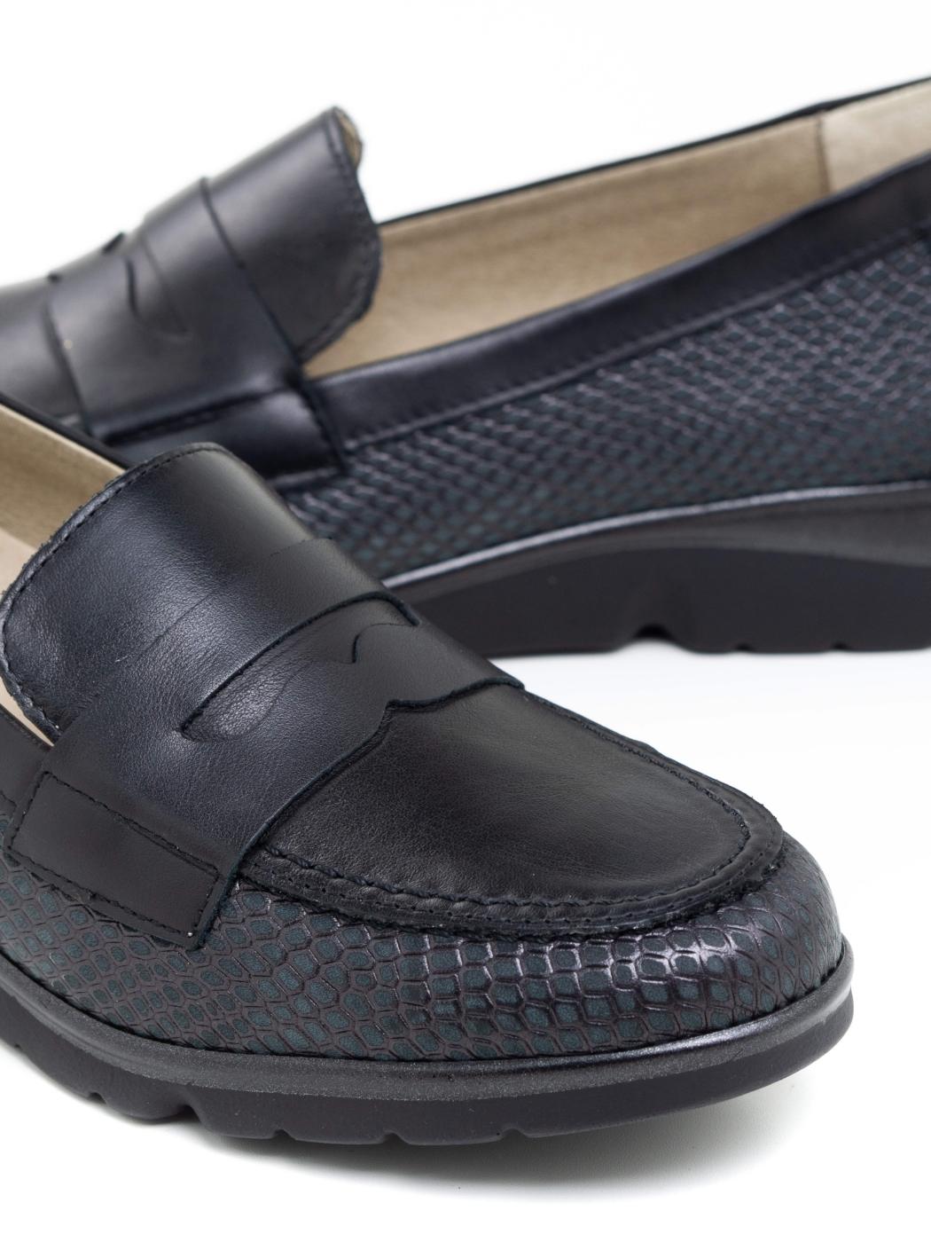 Mocasines Mujer Pitillos 10320 Negro