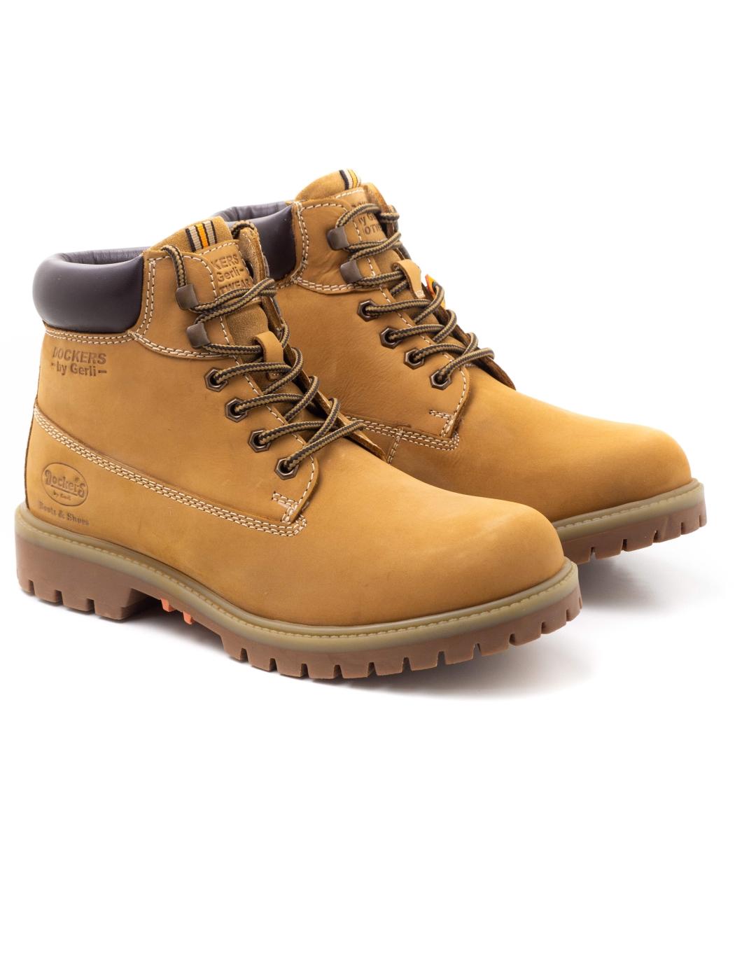Botines Hombre Dockers 53ax003 Mostaza