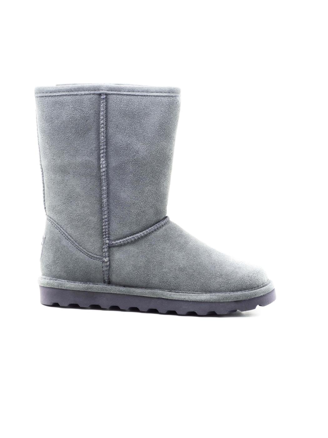 Botin Mujer Bearpaw Elle Short Charcoal