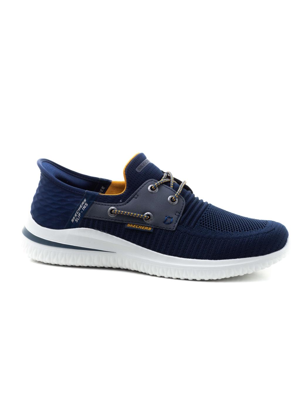Náutico Hombre Skechers 210606 Azul Marino